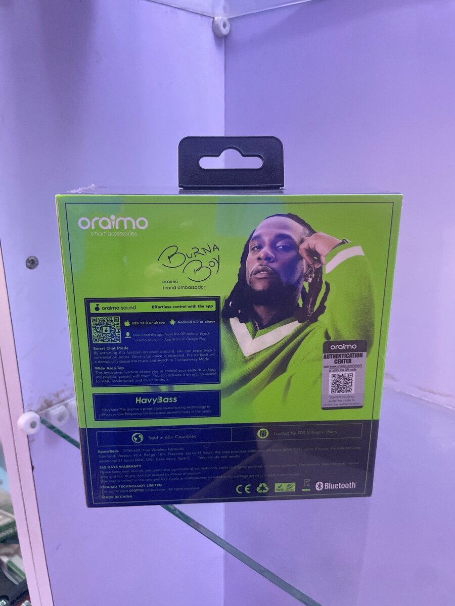 Écouteurs Oraimo ANC Bluetooth