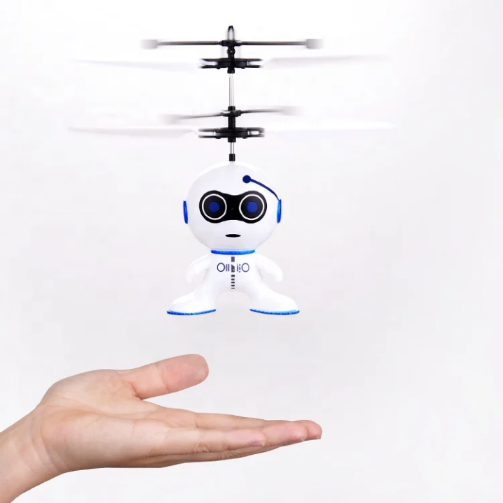 Mini Robot Jouet Volant LED