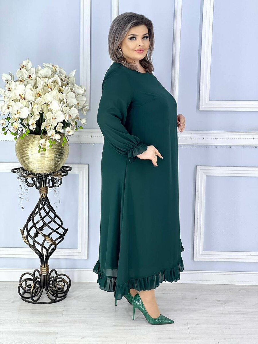 Трапеция валан шифон