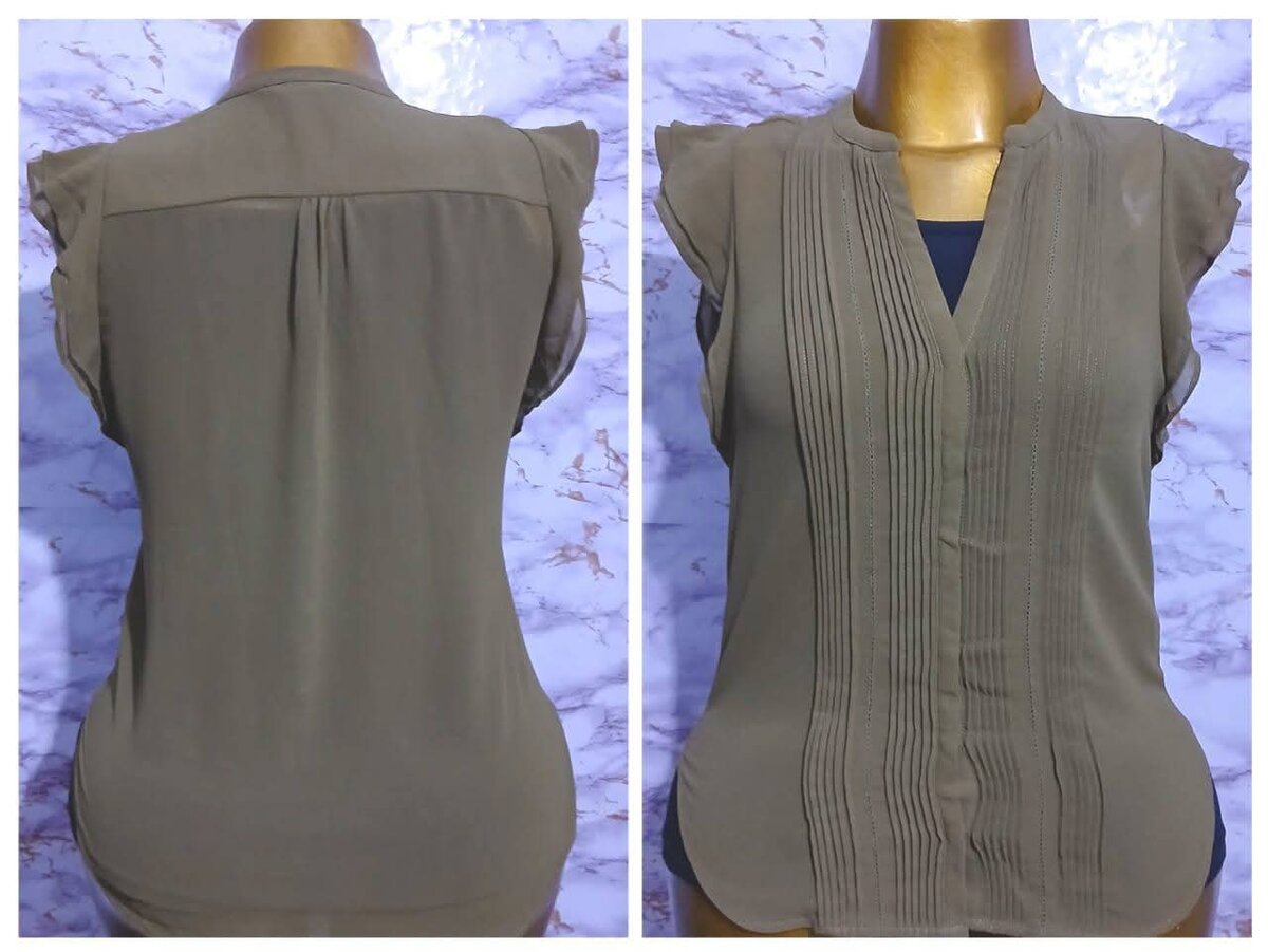 Haut fleuri élégant