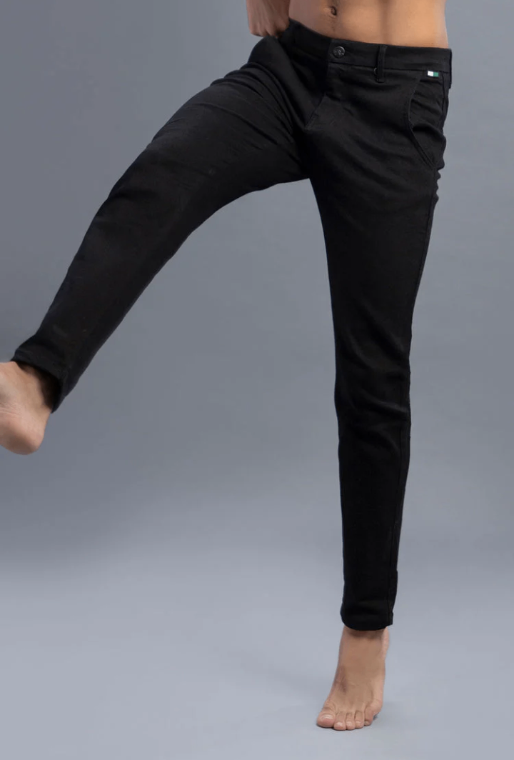 Black jeans pant