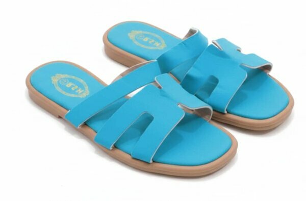 Sandales bleues femme