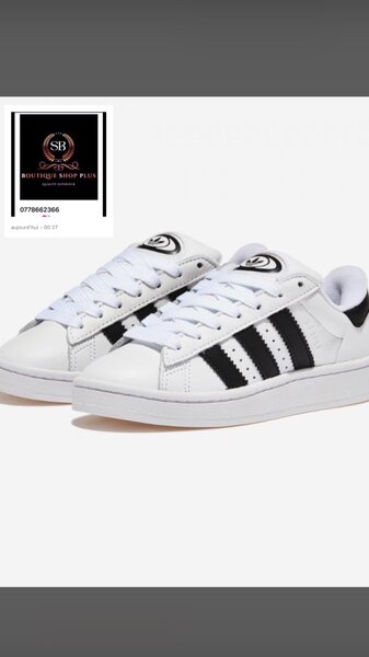 Basket adidas campus authentique avec sa boîte