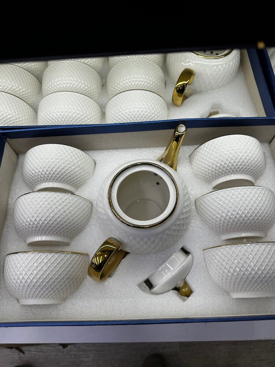 Подарочный набор 6 пиала 1 чайник