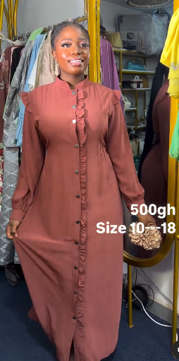 Women's Long Pink dress