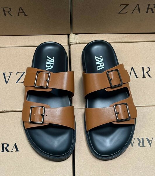 Zara Cuir Double Boucle