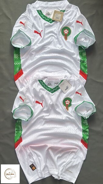 Maillot de Football Maroc Blanc