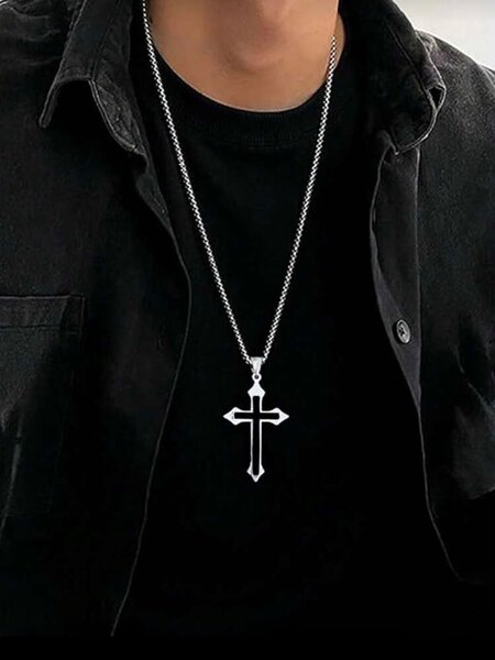 Collier Croix Argent