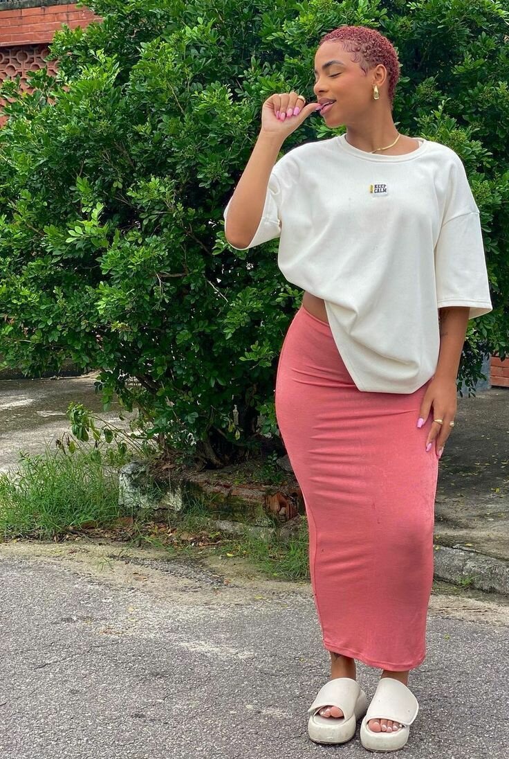 Jupe Longue Élégante Femme