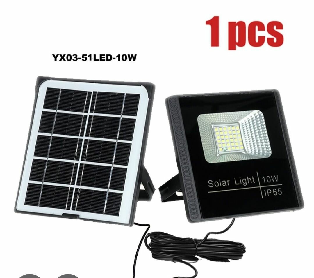 Éclairage Solaire LED 10W IP65