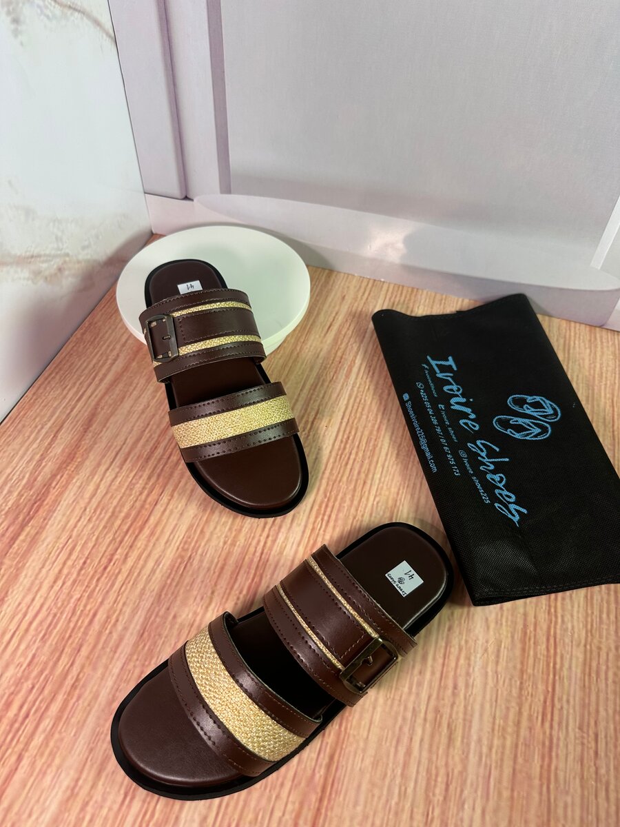 Sandales en cuir élégantes