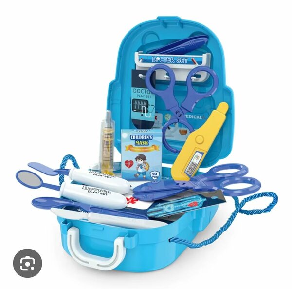 Valise Médecin Enfants 17 Pièces