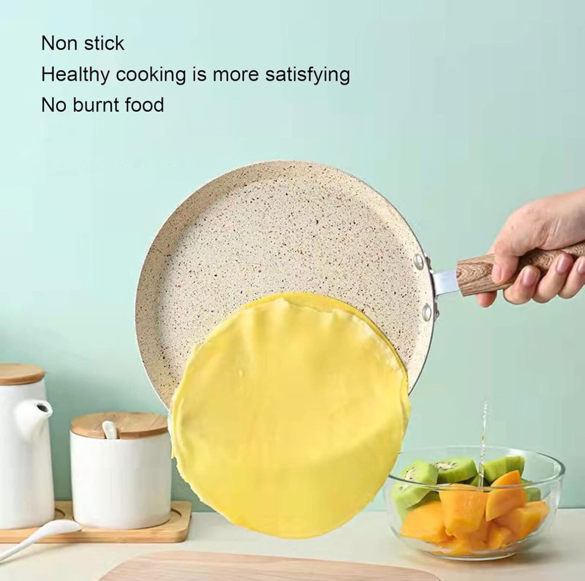 Poêle antiadhésive granite