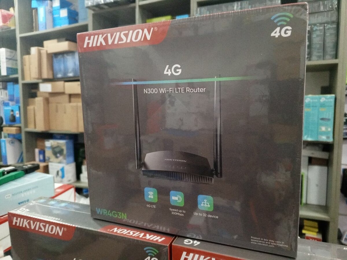 Hikvision 4G universal sim router 300mpbs