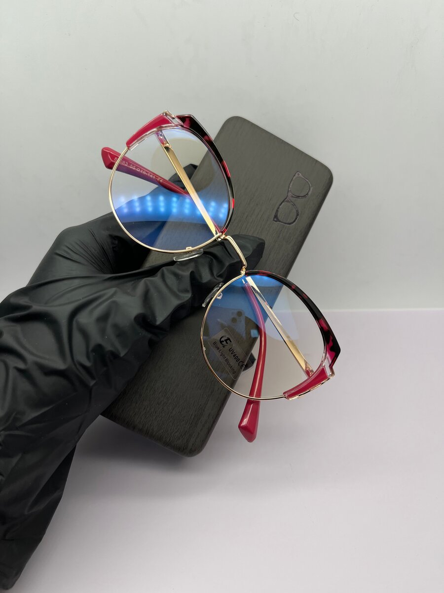 Lunettes anti-lumière bleue élégantes