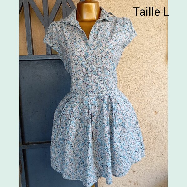 Robe d'été fleurie Taille L