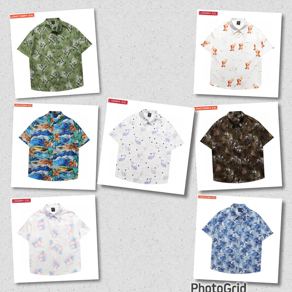 Chemise Colorée à Motifs Homme