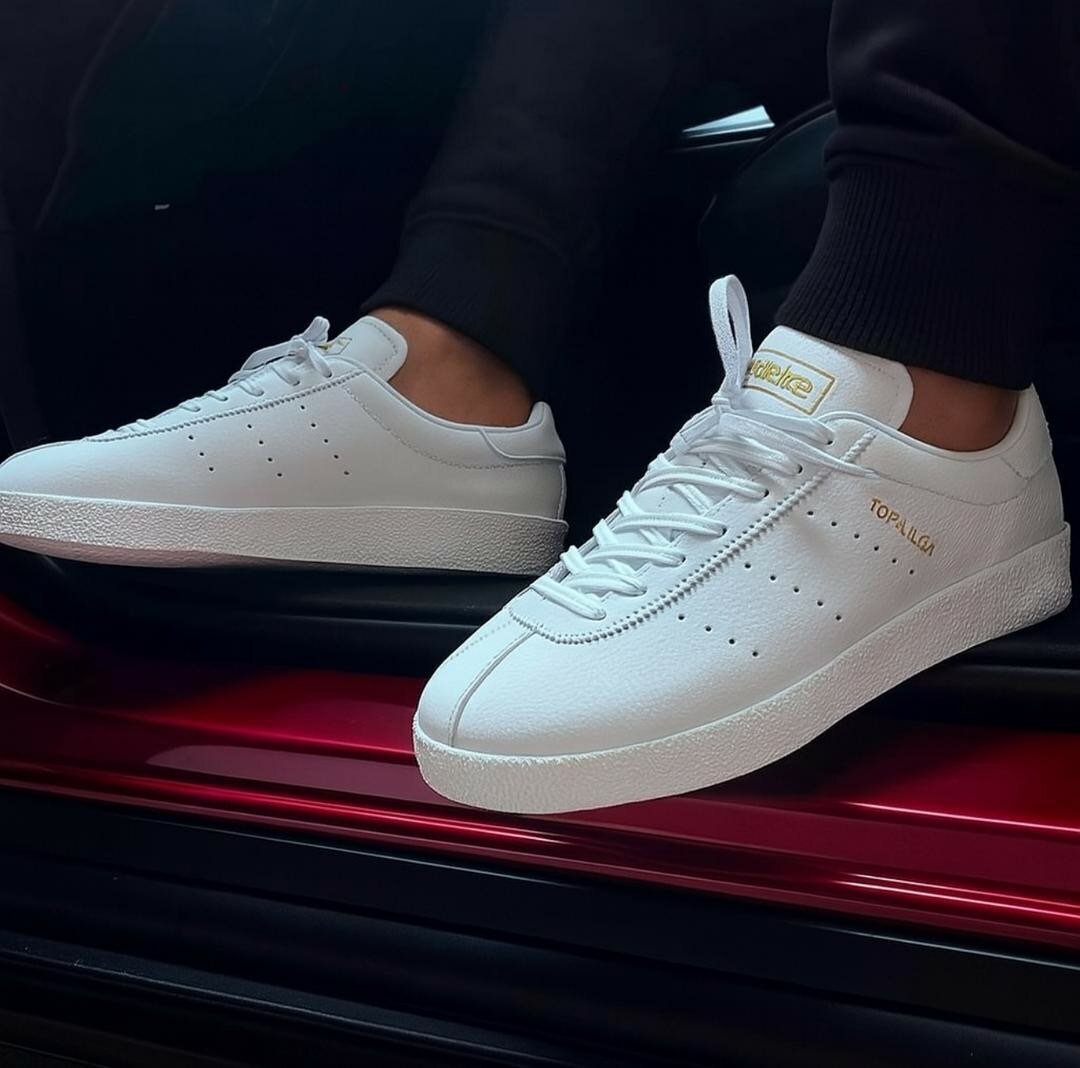Sneakers en cuir élégantes