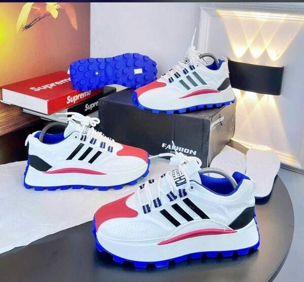 Baskets chunky mode colorées