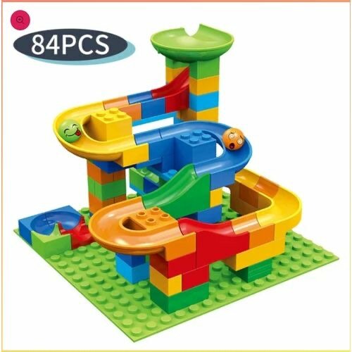 Marble Run Building Blocks Toy