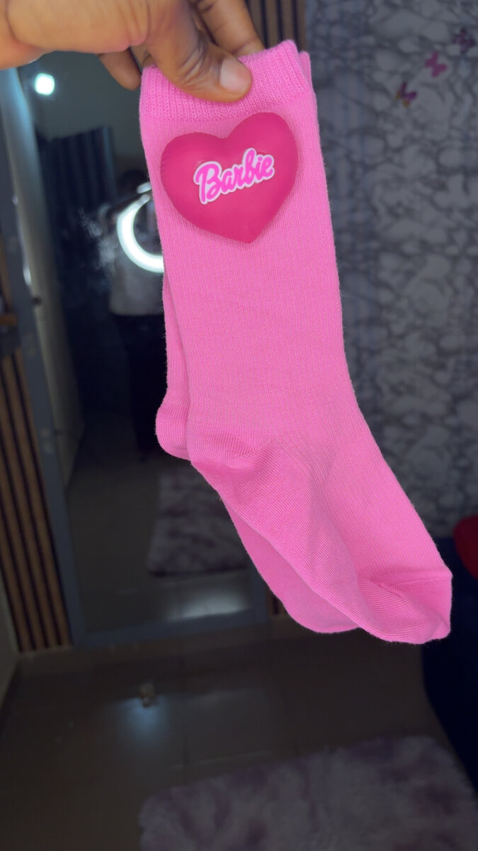 Chaussettes Barbie Roses Chics