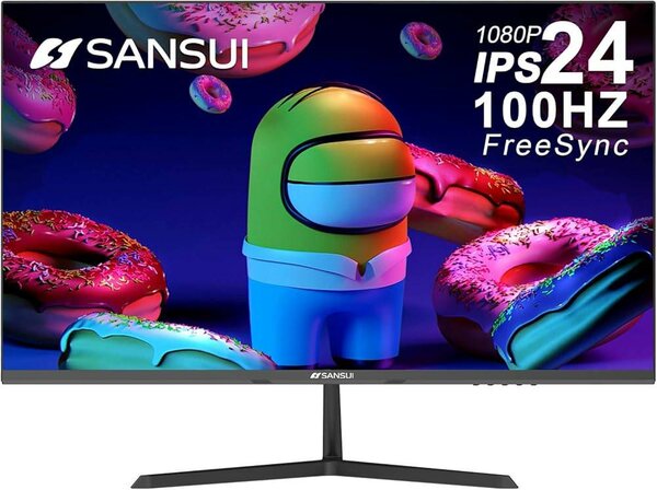 SANSUI 24 Inch 100Hz IPS 1080P