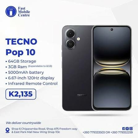 Smartphone TECNO Pop 10