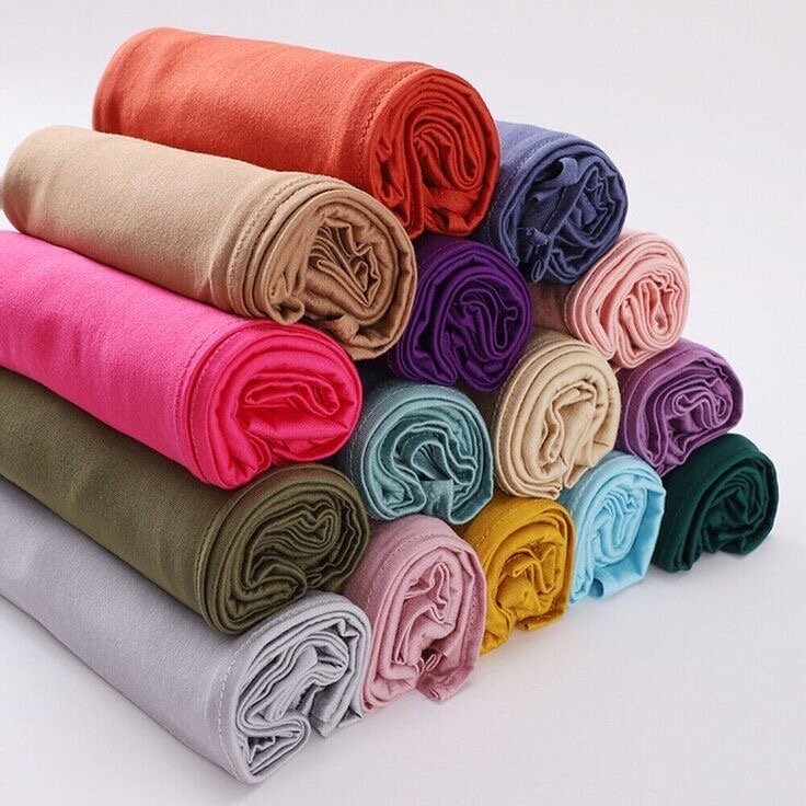 Écharpe Hijab en Coton Doux