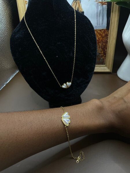 Collier et Bracelet en Perles