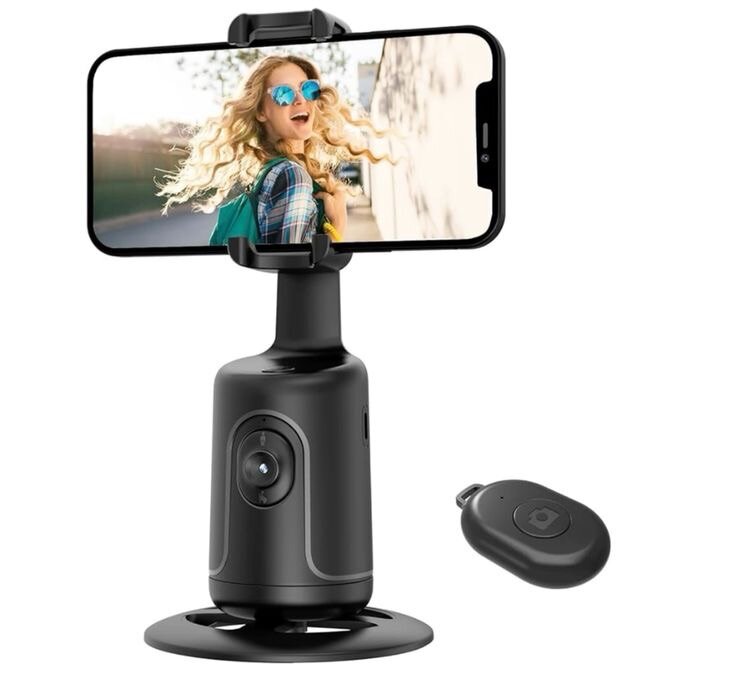 Auto face tracking tripod