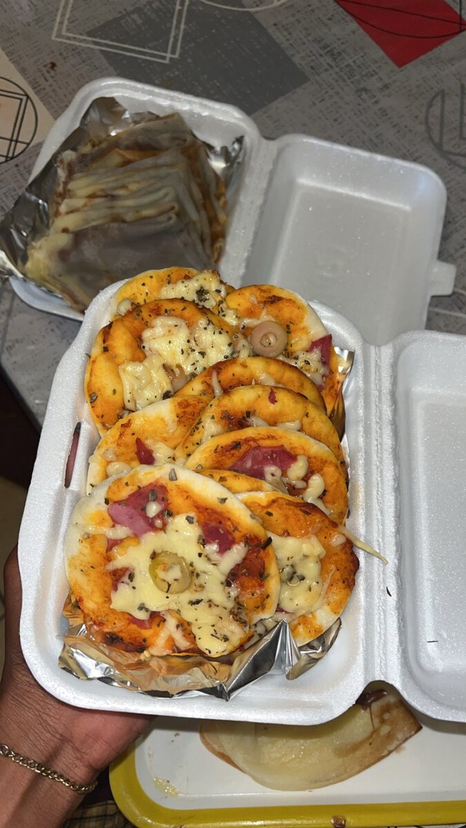 10 Mini Pizzas jambon fromage