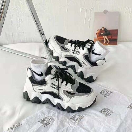 Fashion African Fashion Sneakers-White