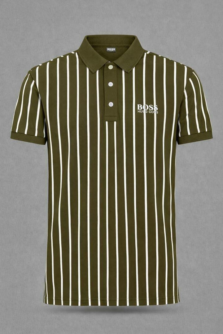 Polo rayé pour hommes Boss