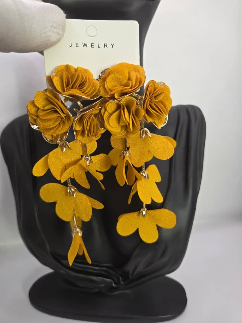 Floral Statement Earrings