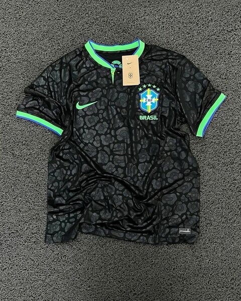 Maillot de football Brésil noir