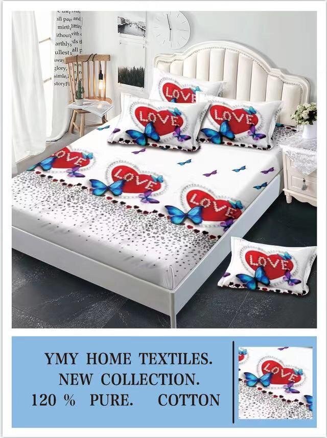 Bedsheet With Pillow Cases.