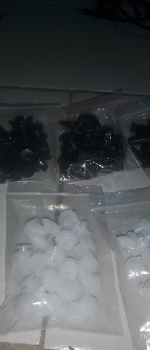 Clips de fixation 100 pcs