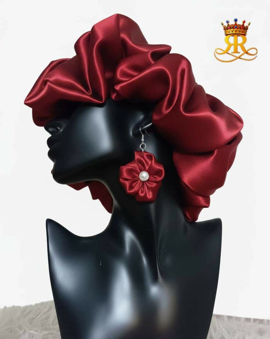 Serre-tête et Boucles Satin