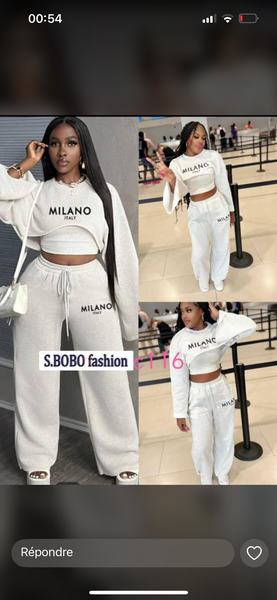 Ensemble de sport femme tendance