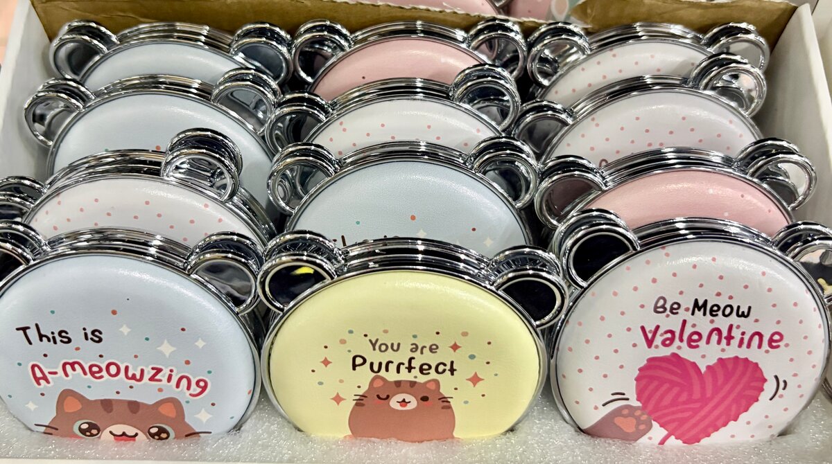 Miroirs de poche mignons