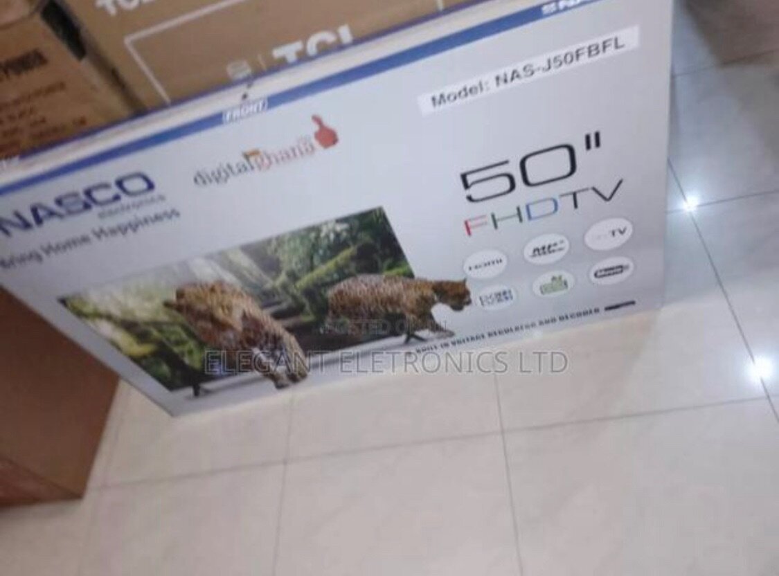 Nasco 50" Smart Satellite UHD 4K Tv