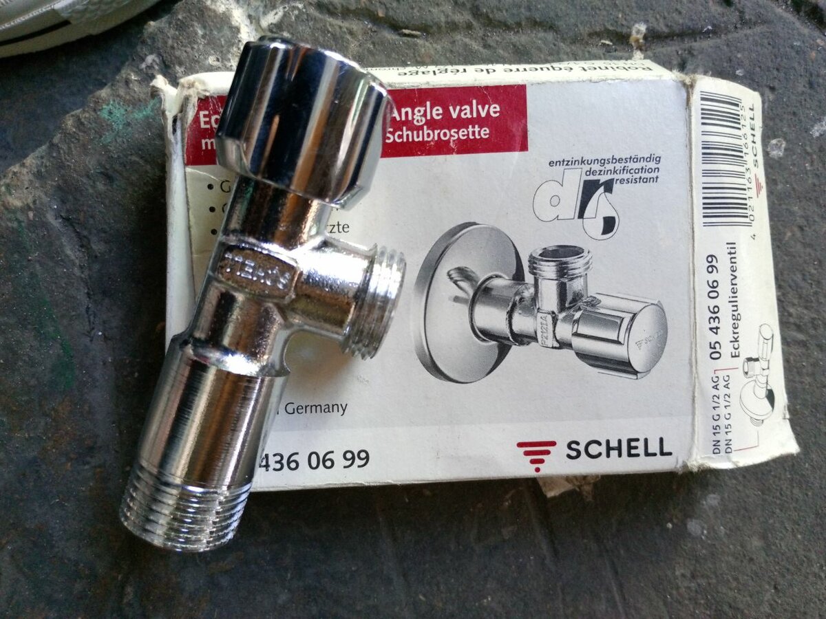 Angle valve 1/2