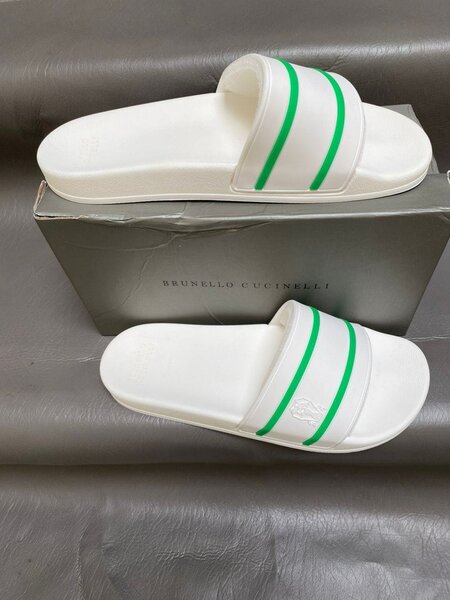 Sandales blanches Brunello