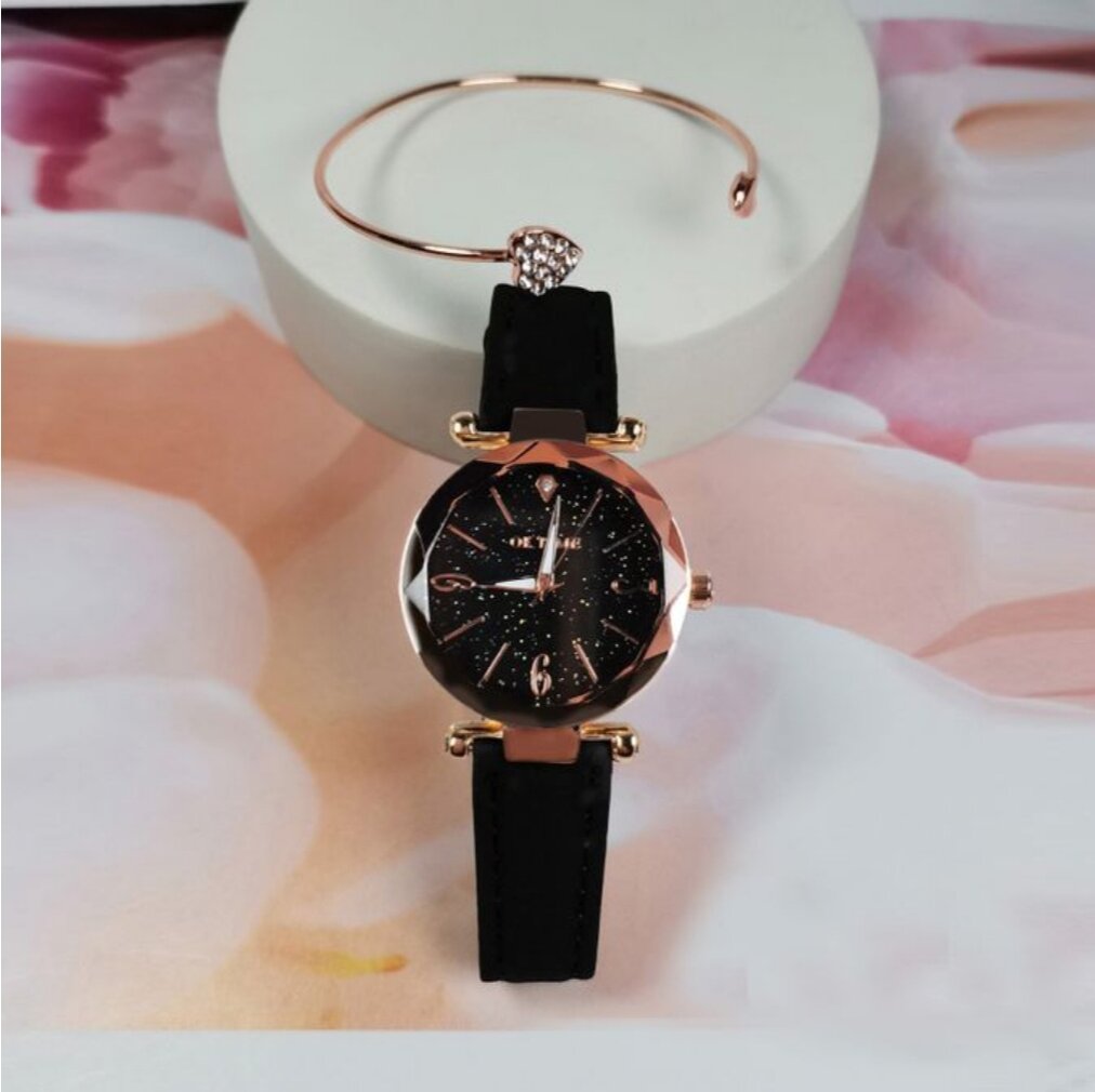 Montre +Bracelet pour femme