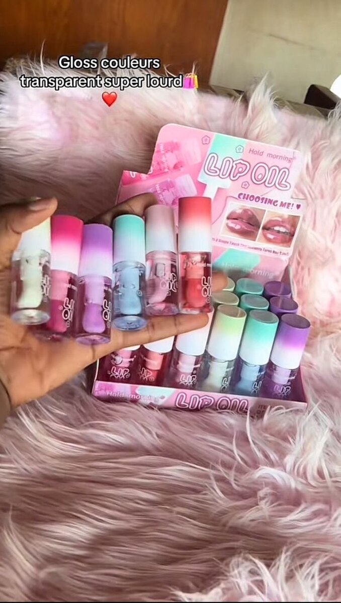 Gloss à Lèvres Transparents