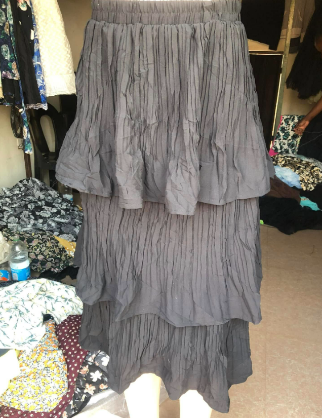 First grade silk skirt