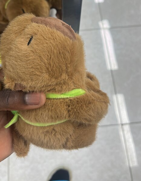 Peluche animal marron doux