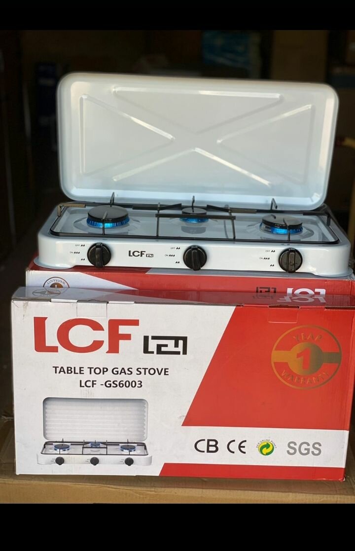 QUALITY TABLE TOP TOP GAS STOVE 2 BURNERS