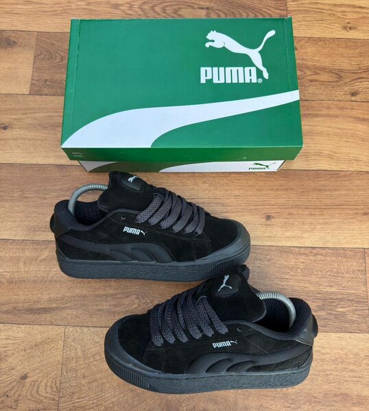Baskets noires Puma pour hommes