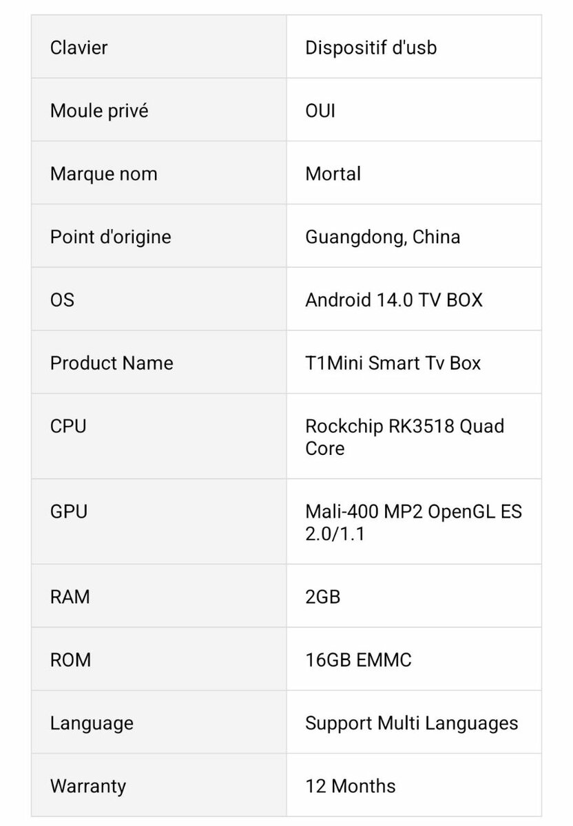 Mortal T1Mini TV Box Android
